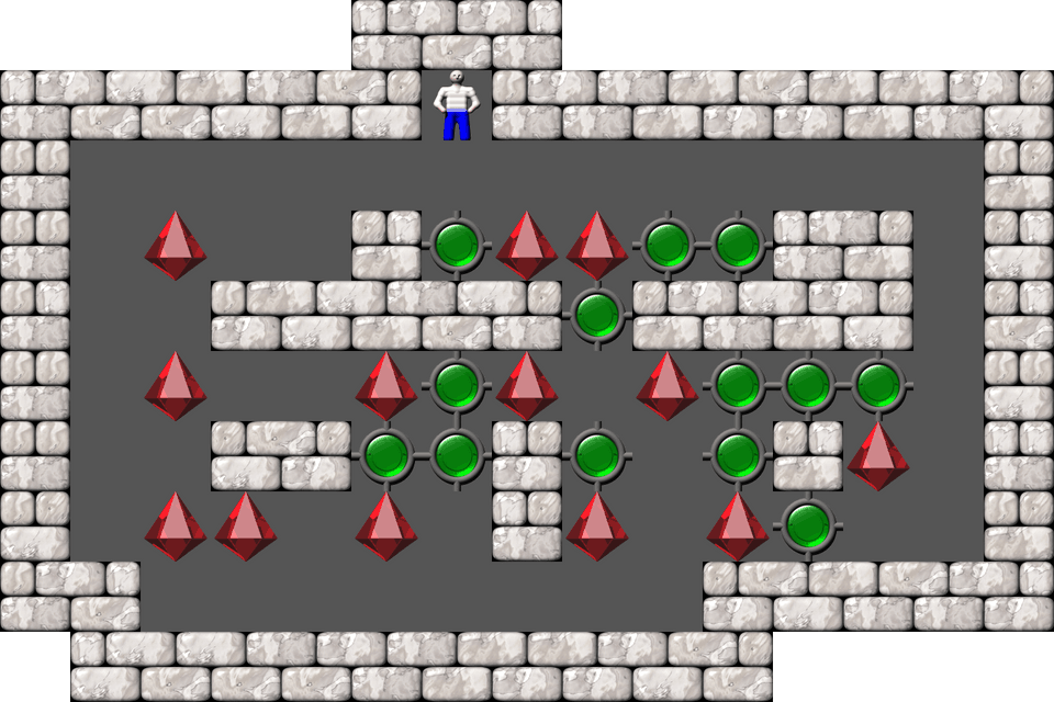 Sokoban Revenge Collection 09 level 50